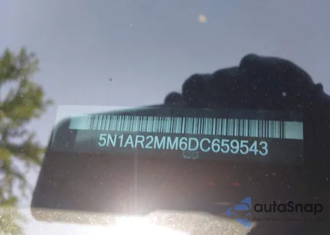 2013 Nissan Pathfinder Sl from USA, damaged, VIN 5N1AR2MM6DC659543